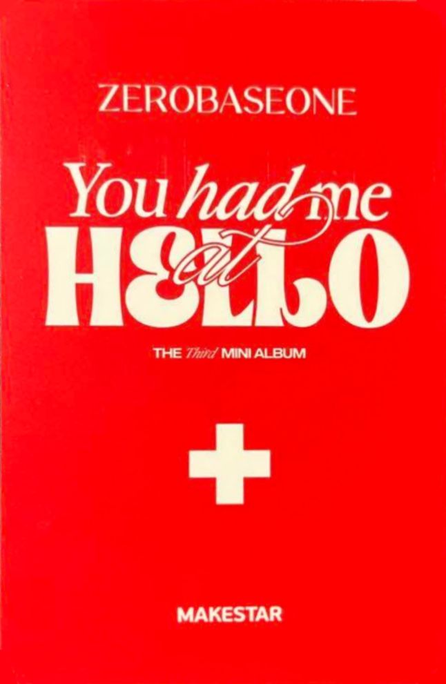 Zhanghao ZEROBASEONE photocard back side - Photobook Ver. LD