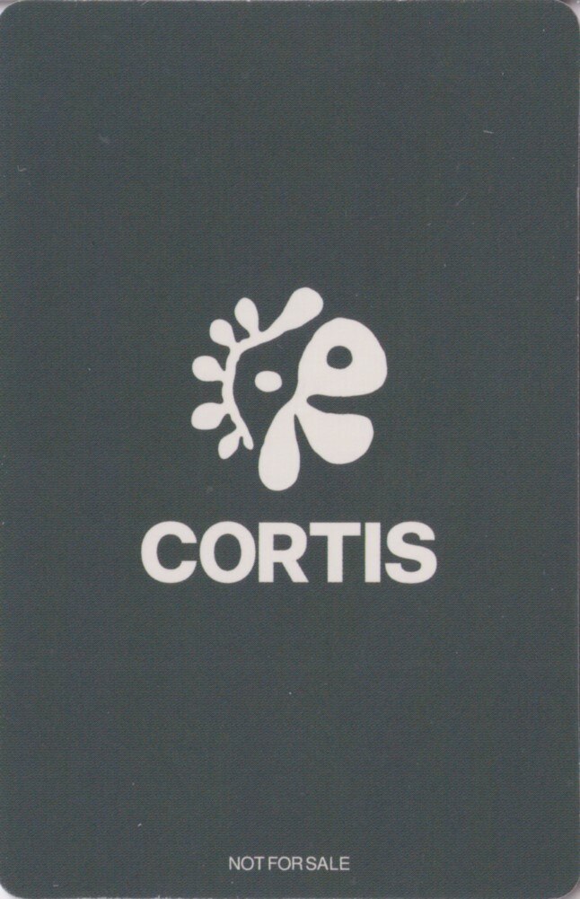 James CORTIS photocard back side - Preorder Benefit