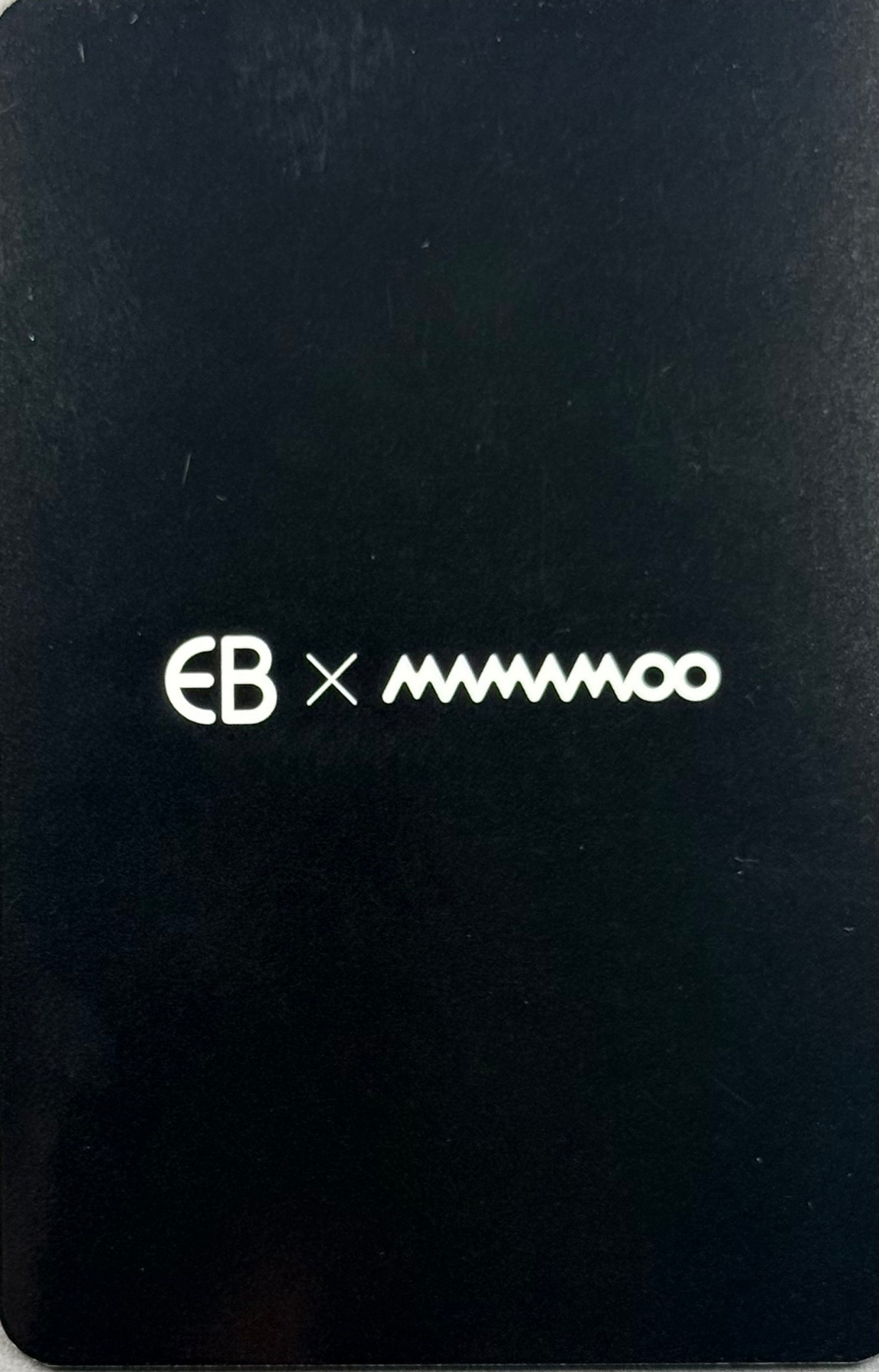Hwasa MAMAMOO photocard back side - Everbikini Stall Benefit