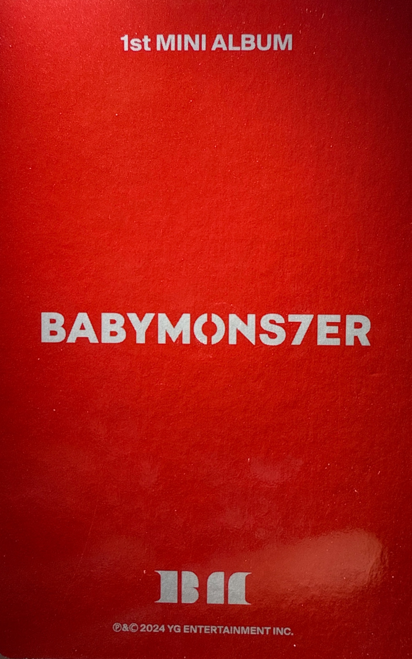 Ahyeon BABYMONSTER photocard back side - Photocards