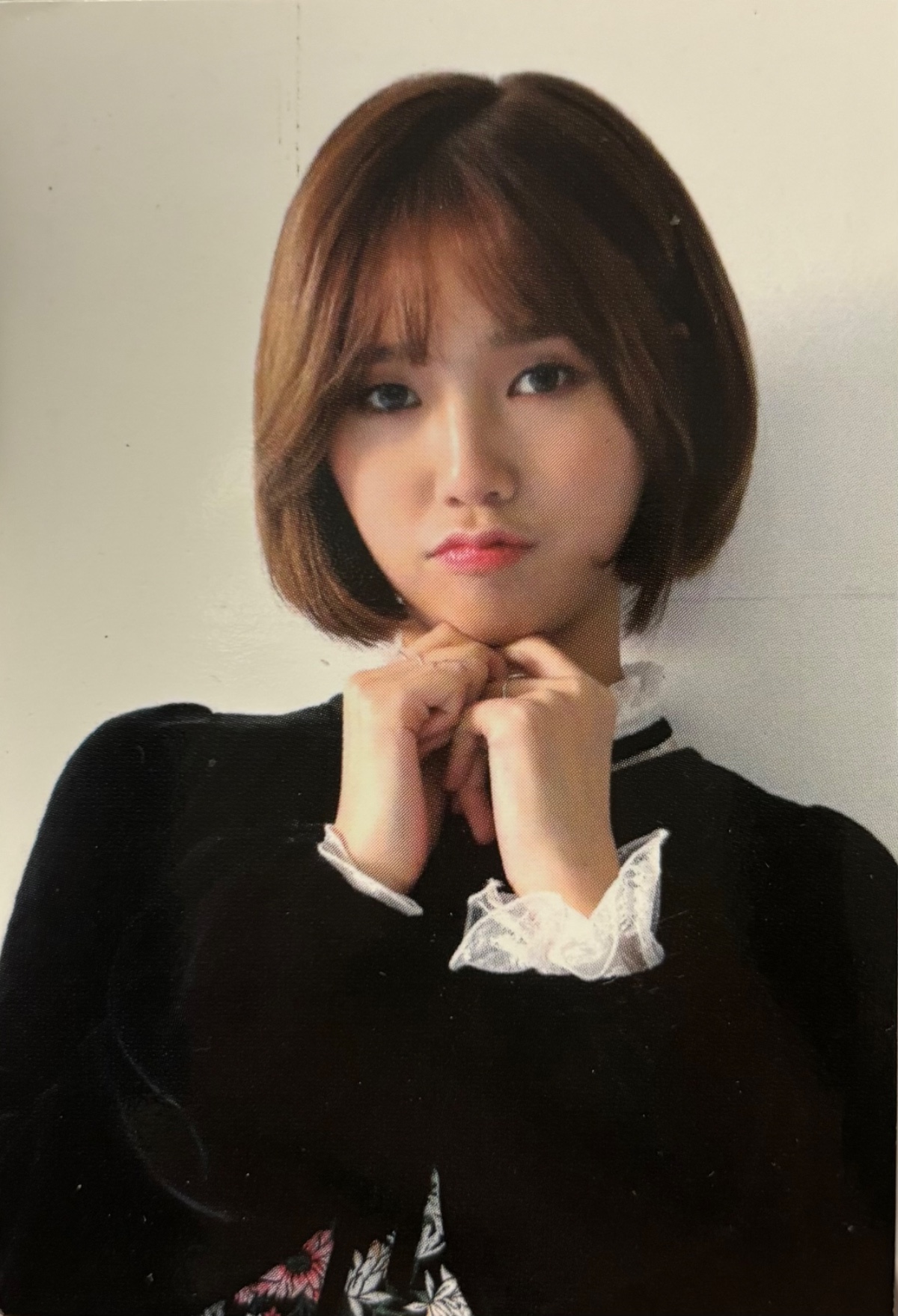 Mimi OH MY GIRL photocard back side - Styling Card