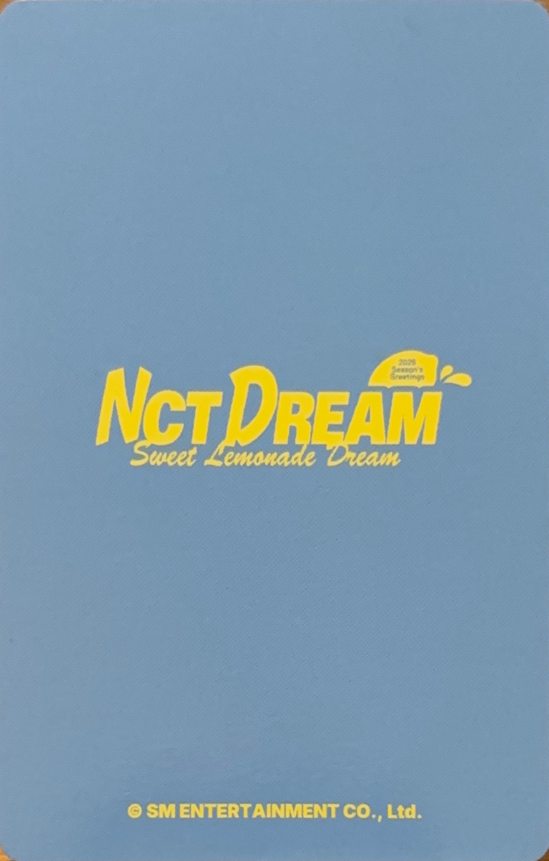Mark NCT DREAM photocard back side - Photocard set