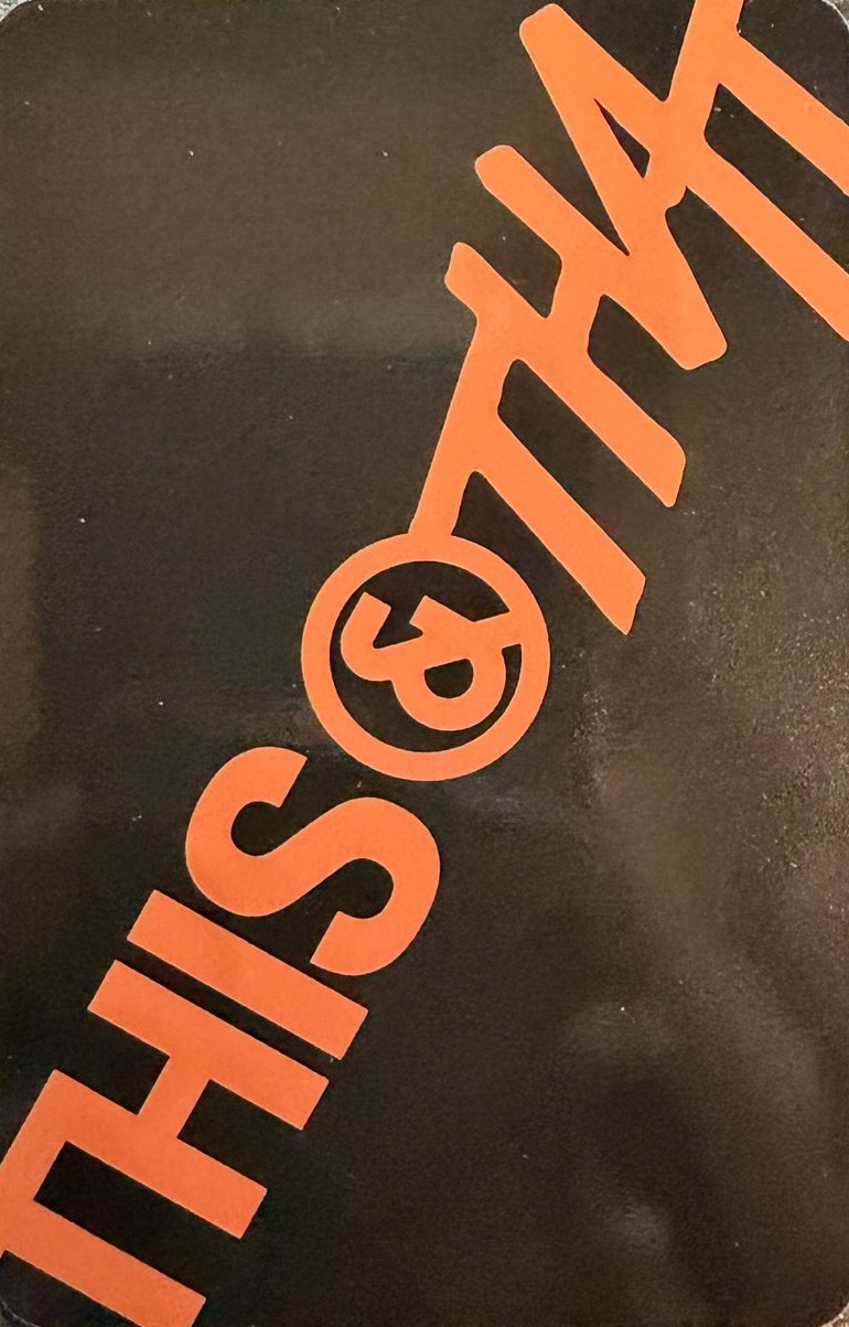 Changbin & Lee Know Stray Kids photocard back side - Unit Photocard