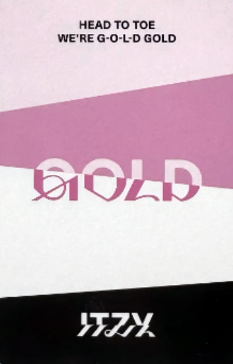 Yeji ITZY photocard back side - Photocards