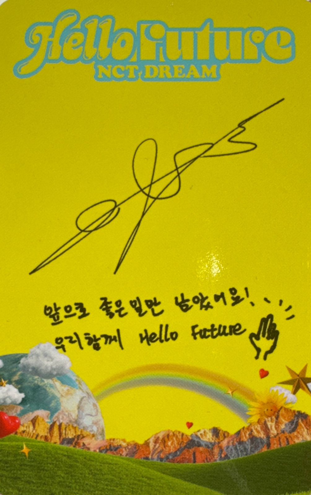 Renjun NCT DREAM photocard back side - Photocards