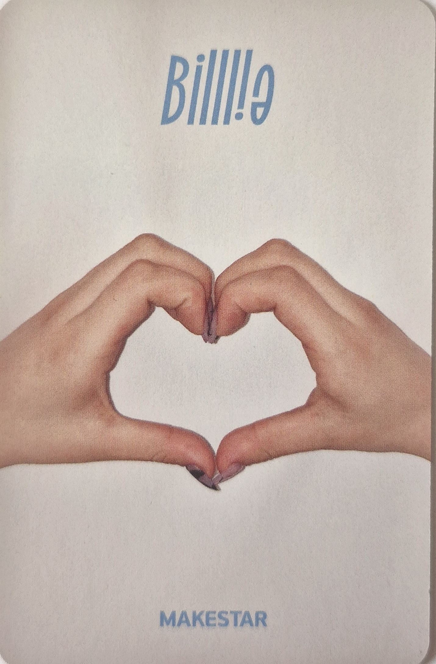 Moon Sua Billlie photocard back side - Benefit