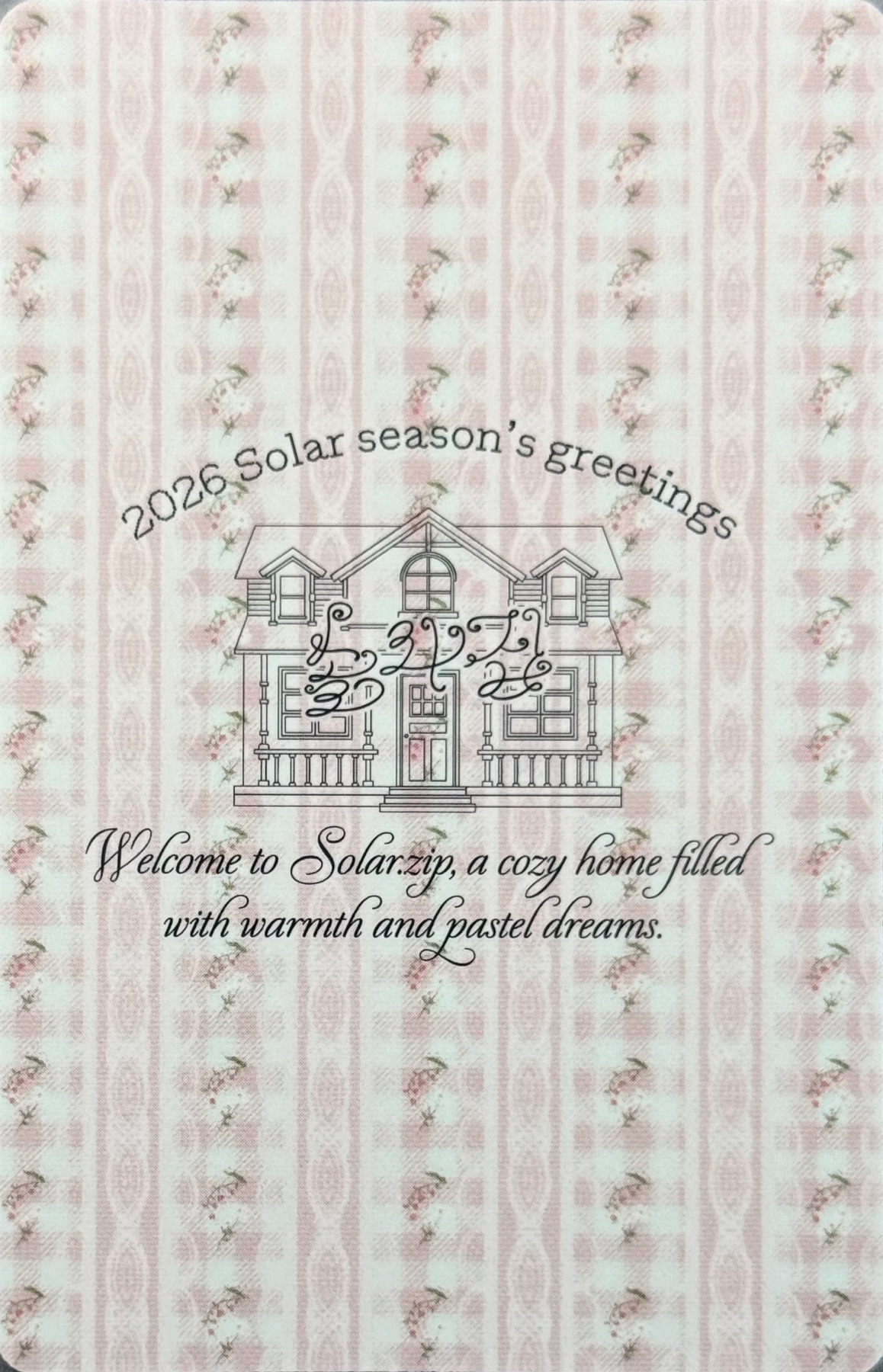 Solar Solar photocard back side - Bizent Benefit