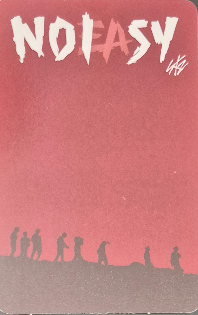 Changbin Stray Kids photocard back side - Random Photocard