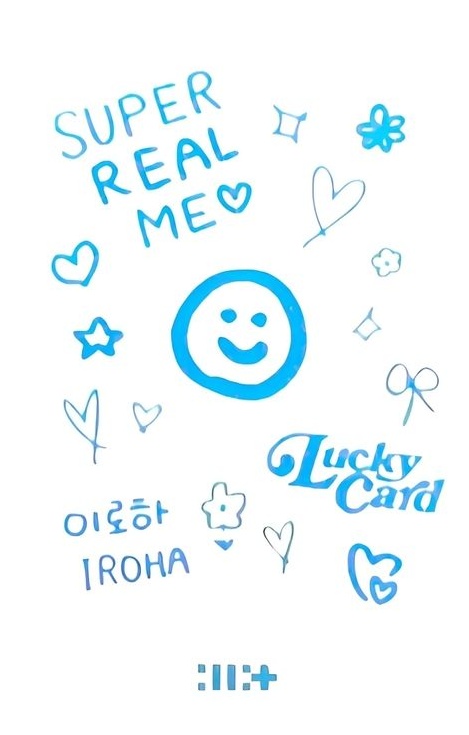 Iroha ILLIT photocard back side - Photocards — B