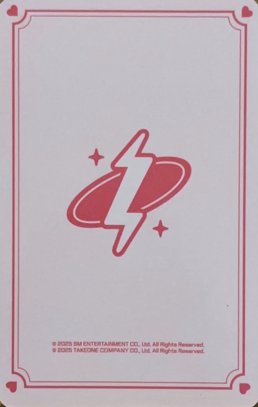 Yuta NCT photocard back side - Cupid ver. Set