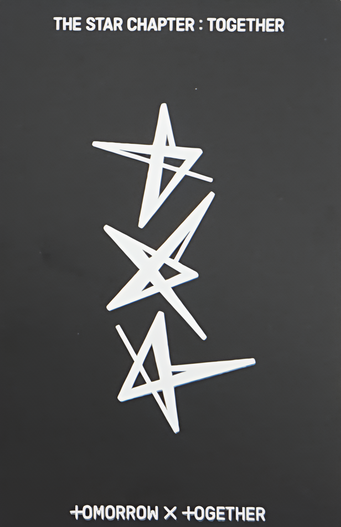 Hueningkai TXT photocard back side - Afterglow Ver. - Preorder