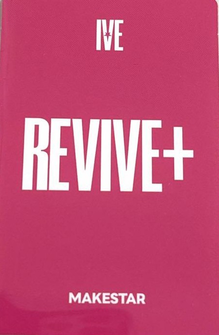 Rei IVE photocard back side - Preorder