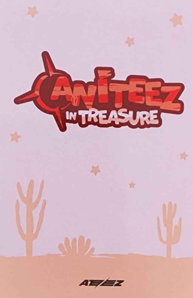 Hongjoong ATEEZ photocard back side - Trading Cards