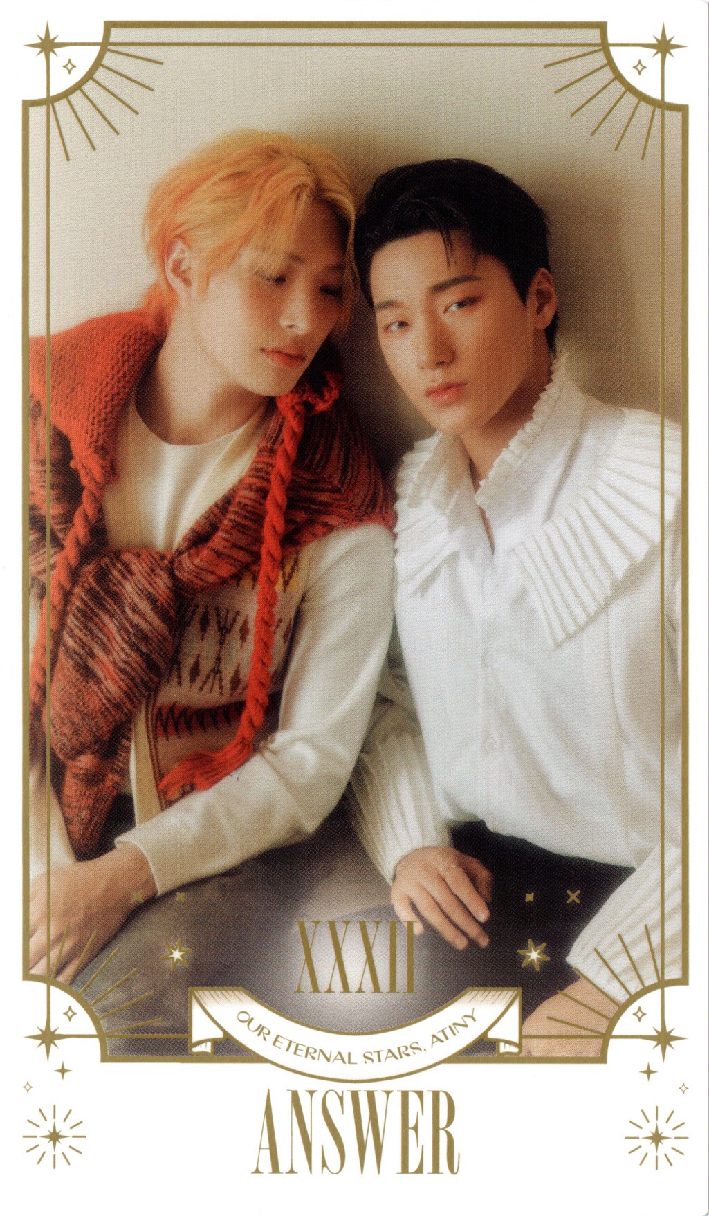  ATEEZ photocard from Fortune Card Set