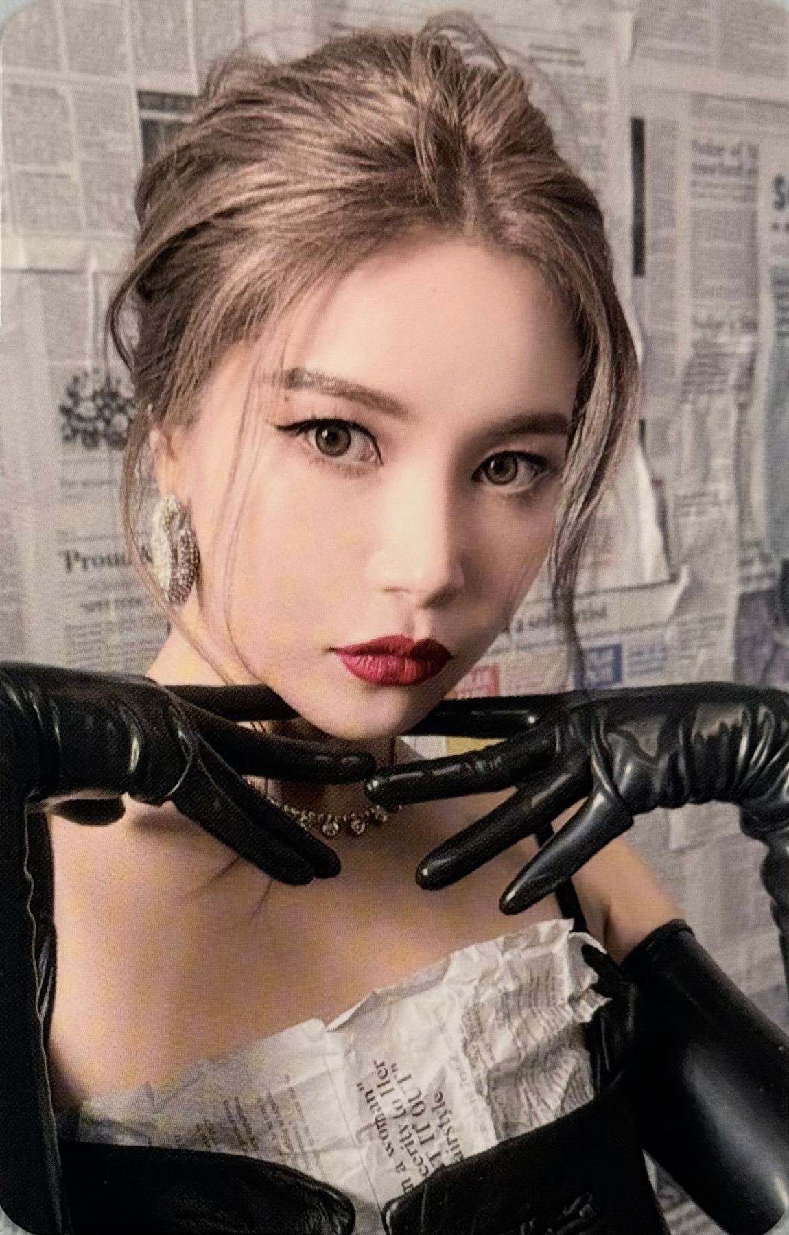 Solar photocard