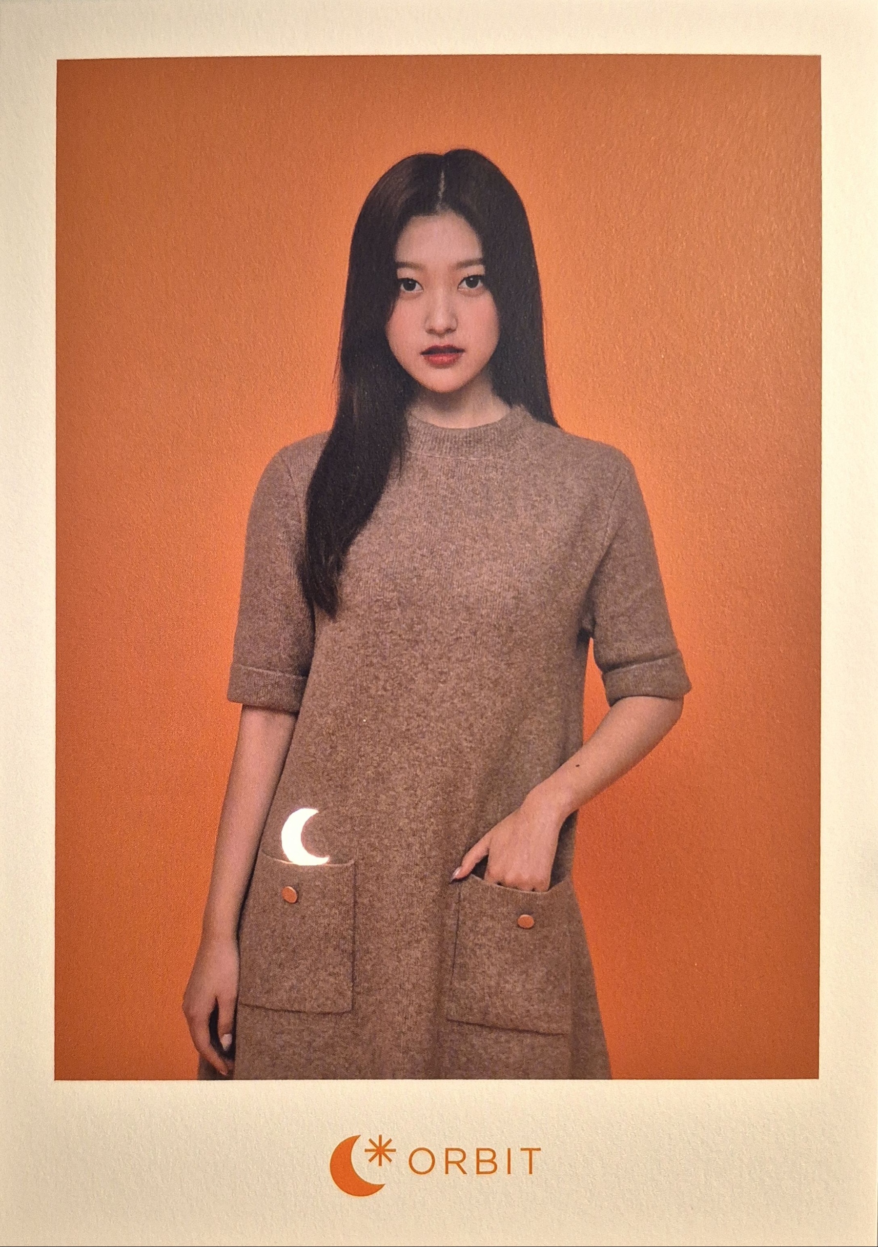 Choerry LOONA photocard Message Card