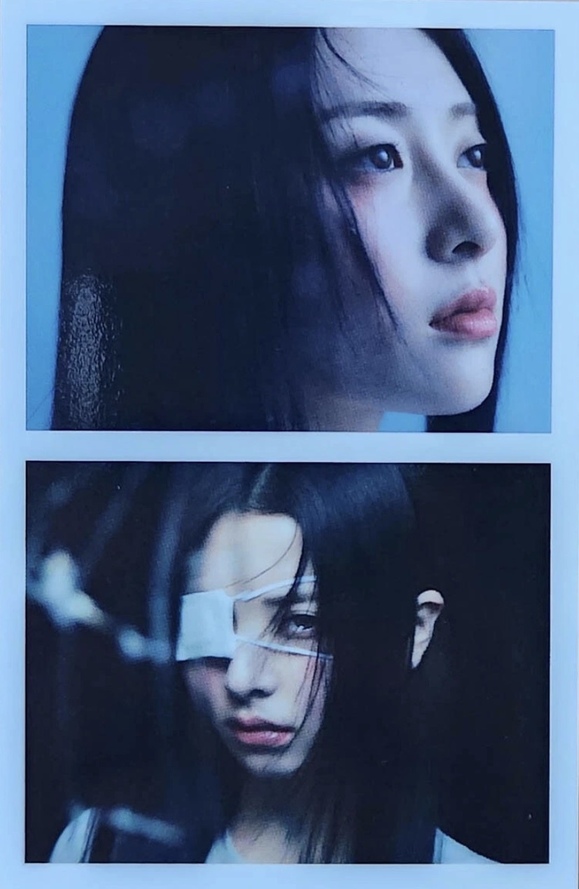 Yunjin LE SSERAFIM photocard from 2-cut Benefit