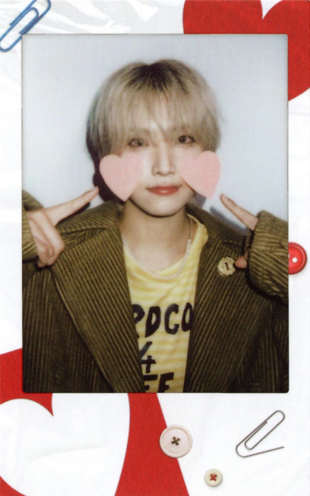 Yuma &TEAM photocard Polaroid Photocard Set