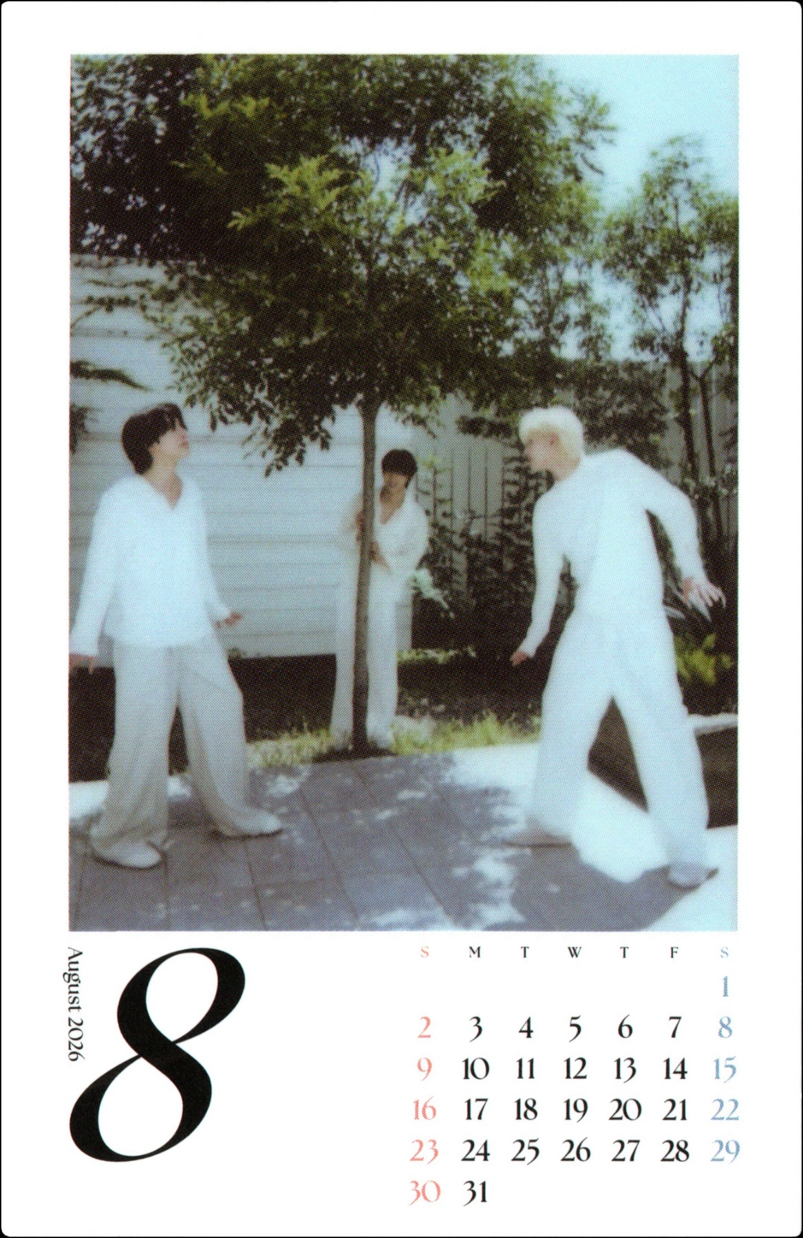 2026 Season's Greetings Instant Photo Calendar
