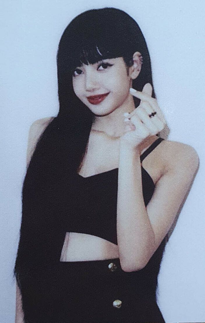 Lisa BLACKPINK photocard - THE ALBUM