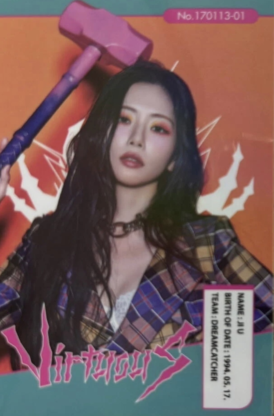 JiU Dreamcatcher photocard from Character Card