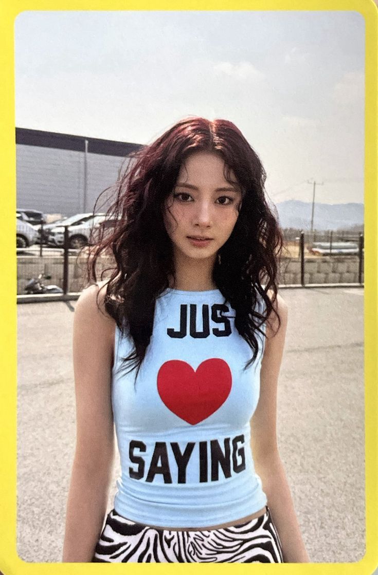 Tzuyu TWICE photocard from Pre-Order