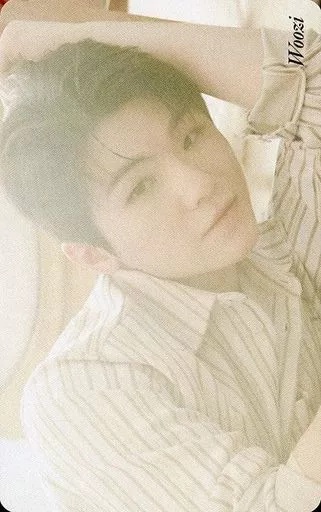 Woozi SEVENTEEN photocard from Preorder Benefit