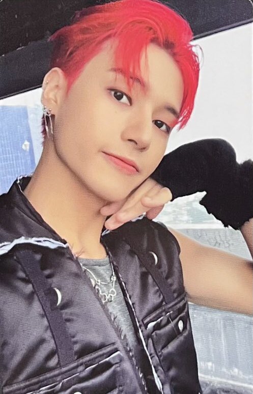 Wooyoung ATEEZ photocard from Faded set