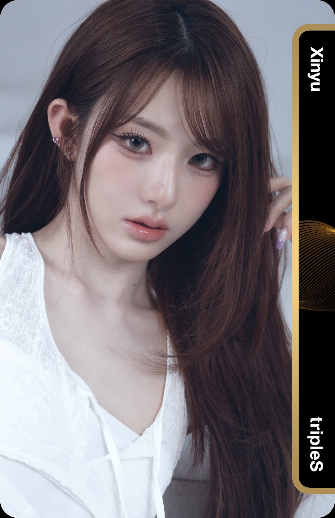 Xinyu tripleS photocard - LOVE&POP pt.1 Double Class Objekt