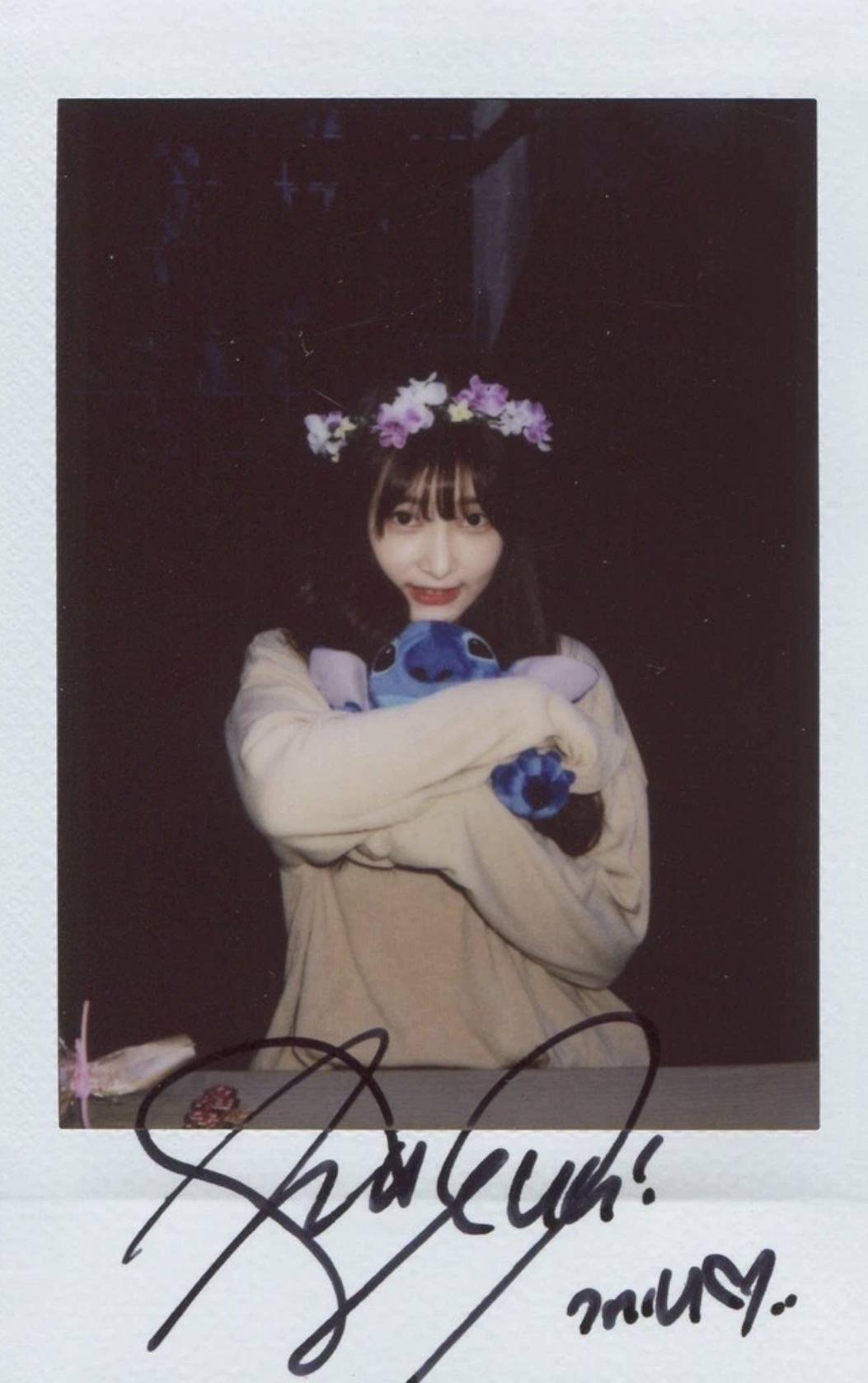 Jenny DIA photocard - Spell Autographed Polaroid
