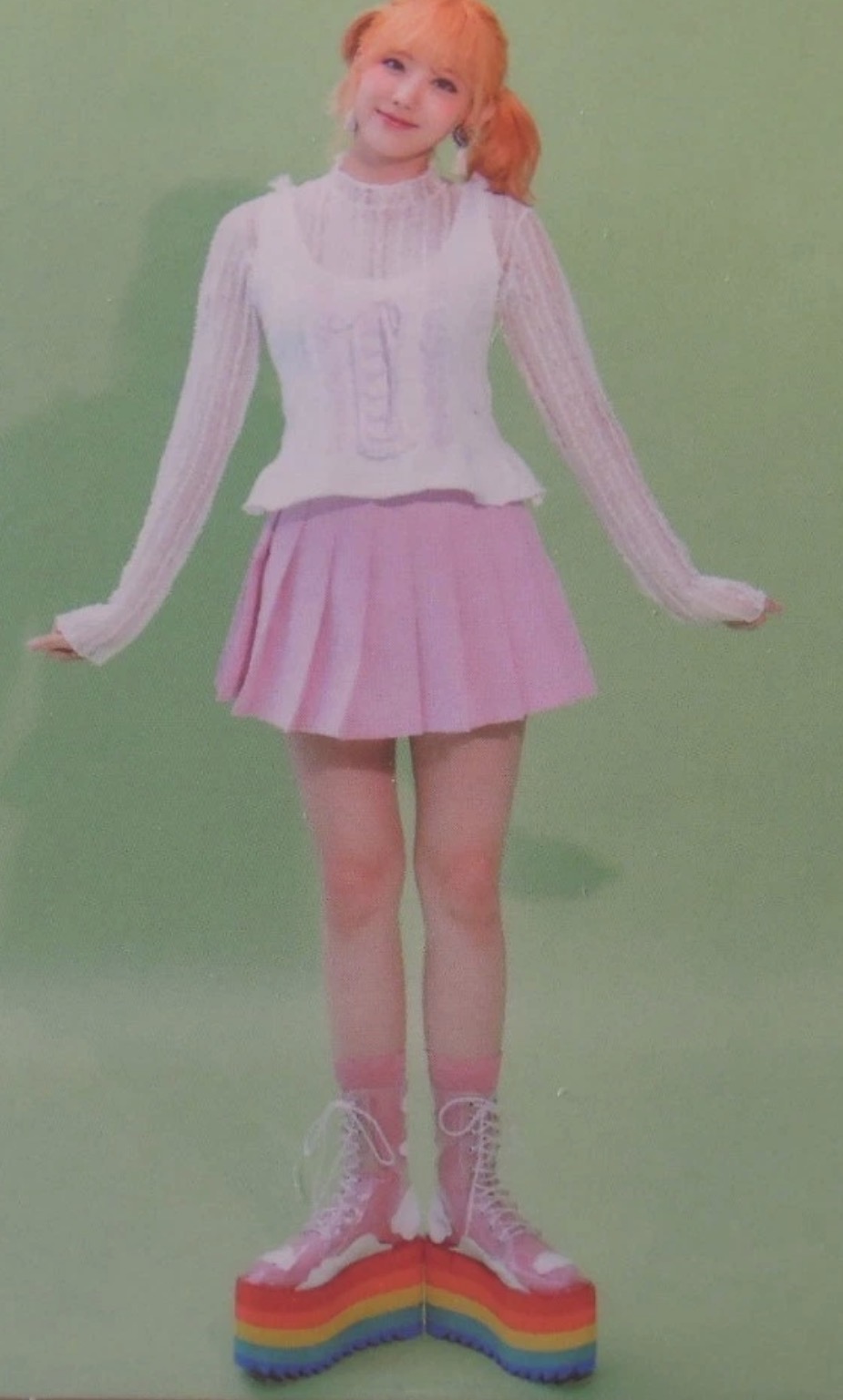 Luda Cosmic Girls photocard from Stamp Event
