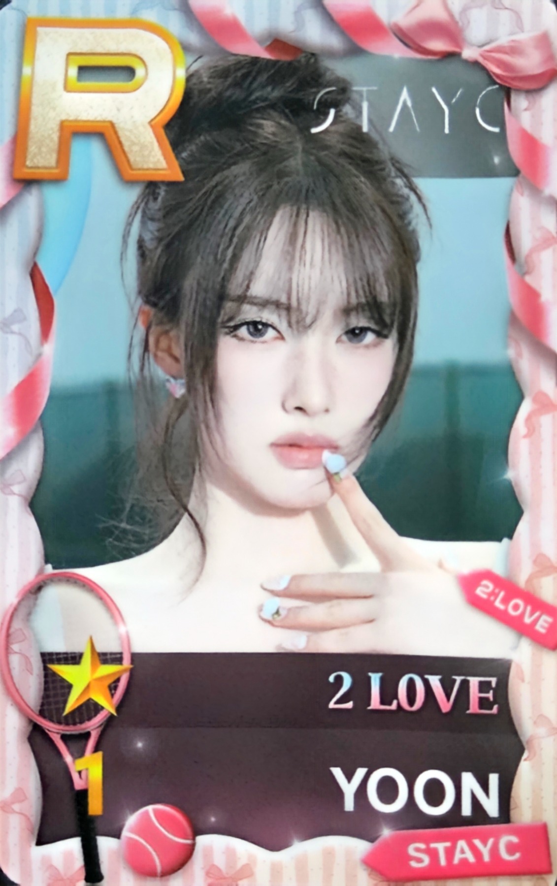 Yoon STAYC photocard - 2:Love Benefit