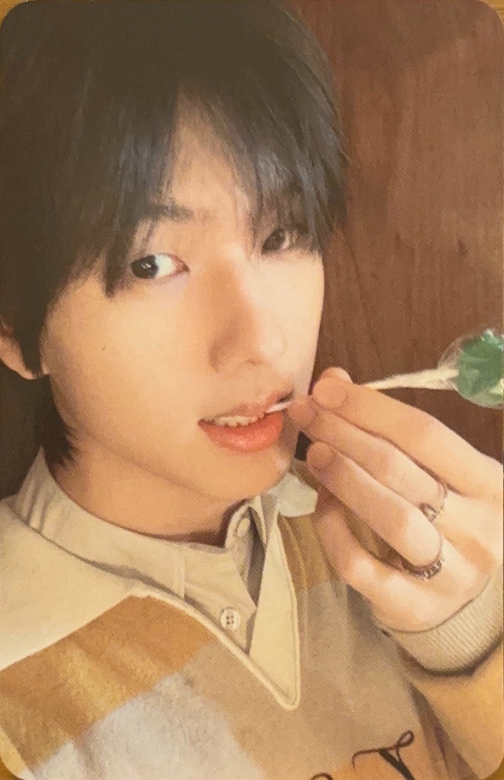 Jisung NCT DREAM photocard from Random Cards Pack