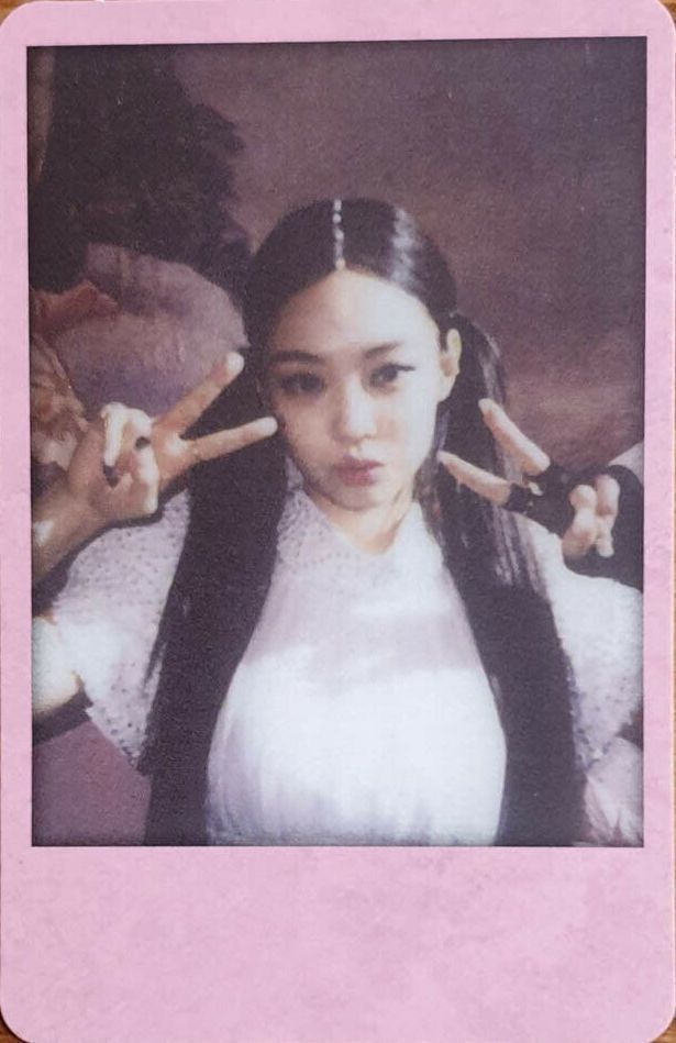 Jennie BLACKPINK photocard from Polaroid Photocard
