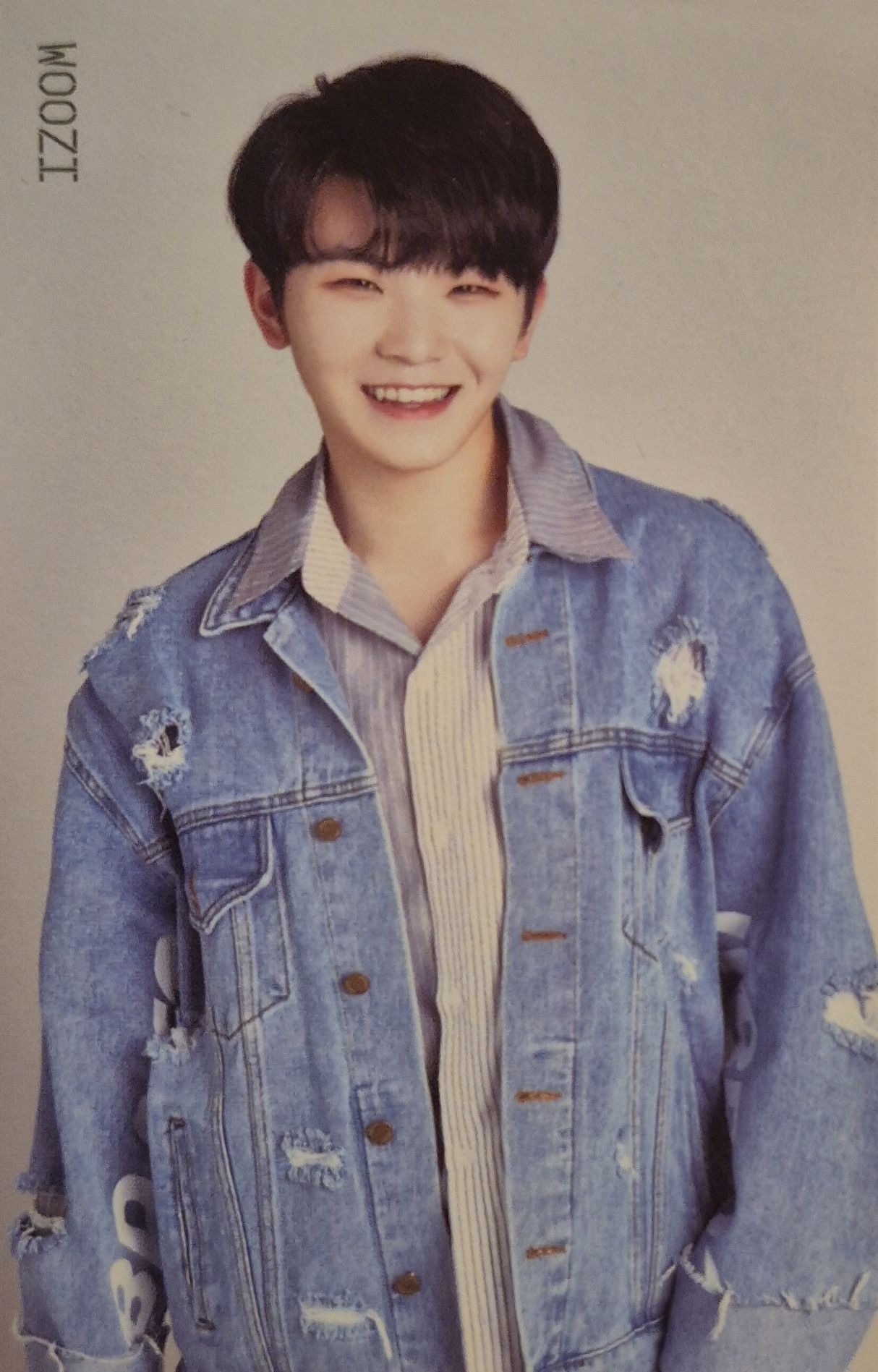 Woozi SEVENTEEN photocard Trading Card