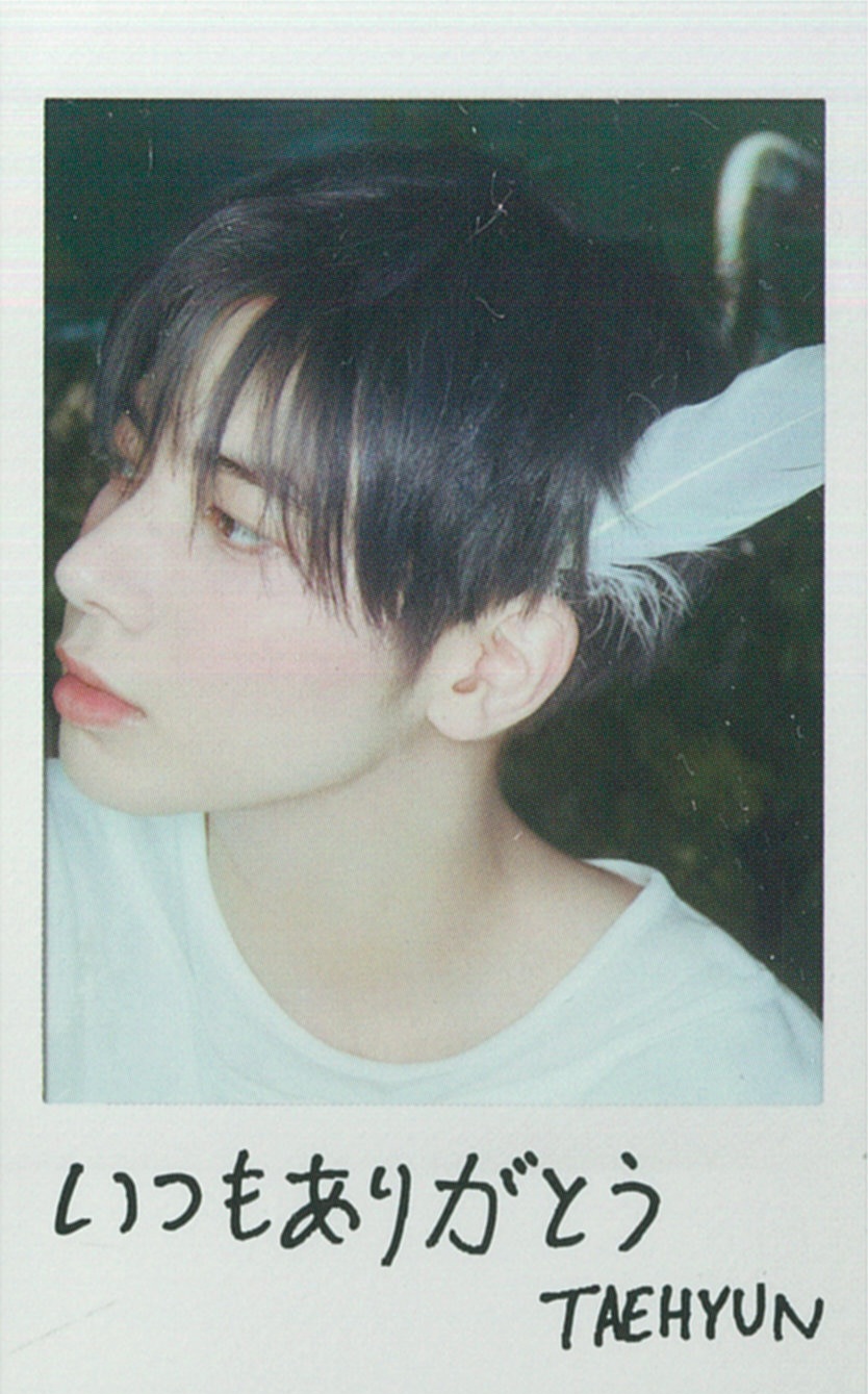 Taehyun TXT photocard from Instant Photocard