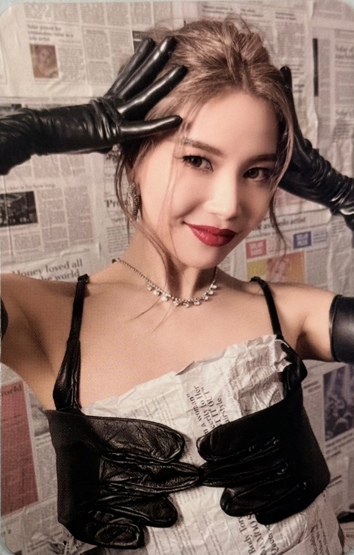 Solar photocard