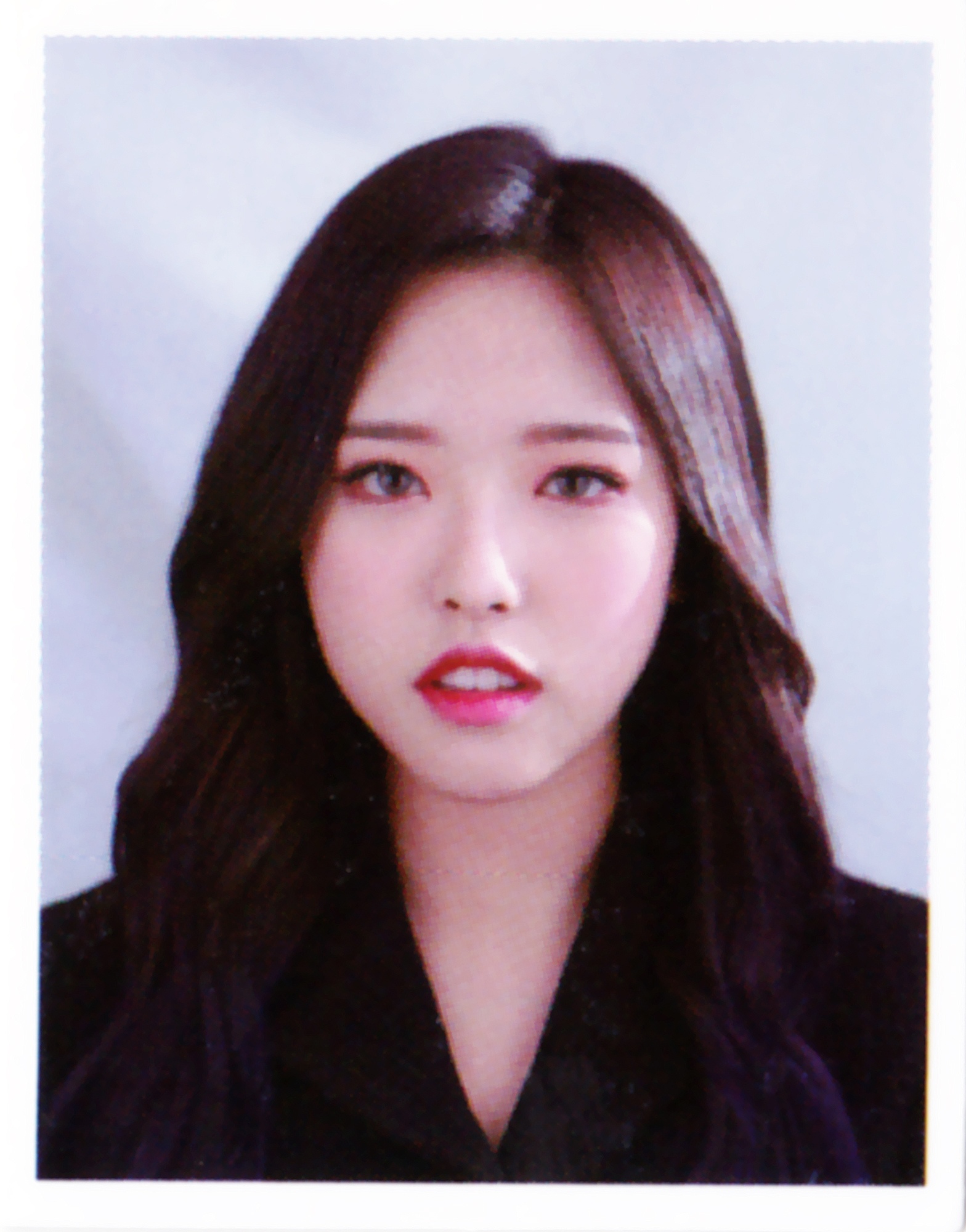 Hyeju LOONA photocard from ID Photo Set