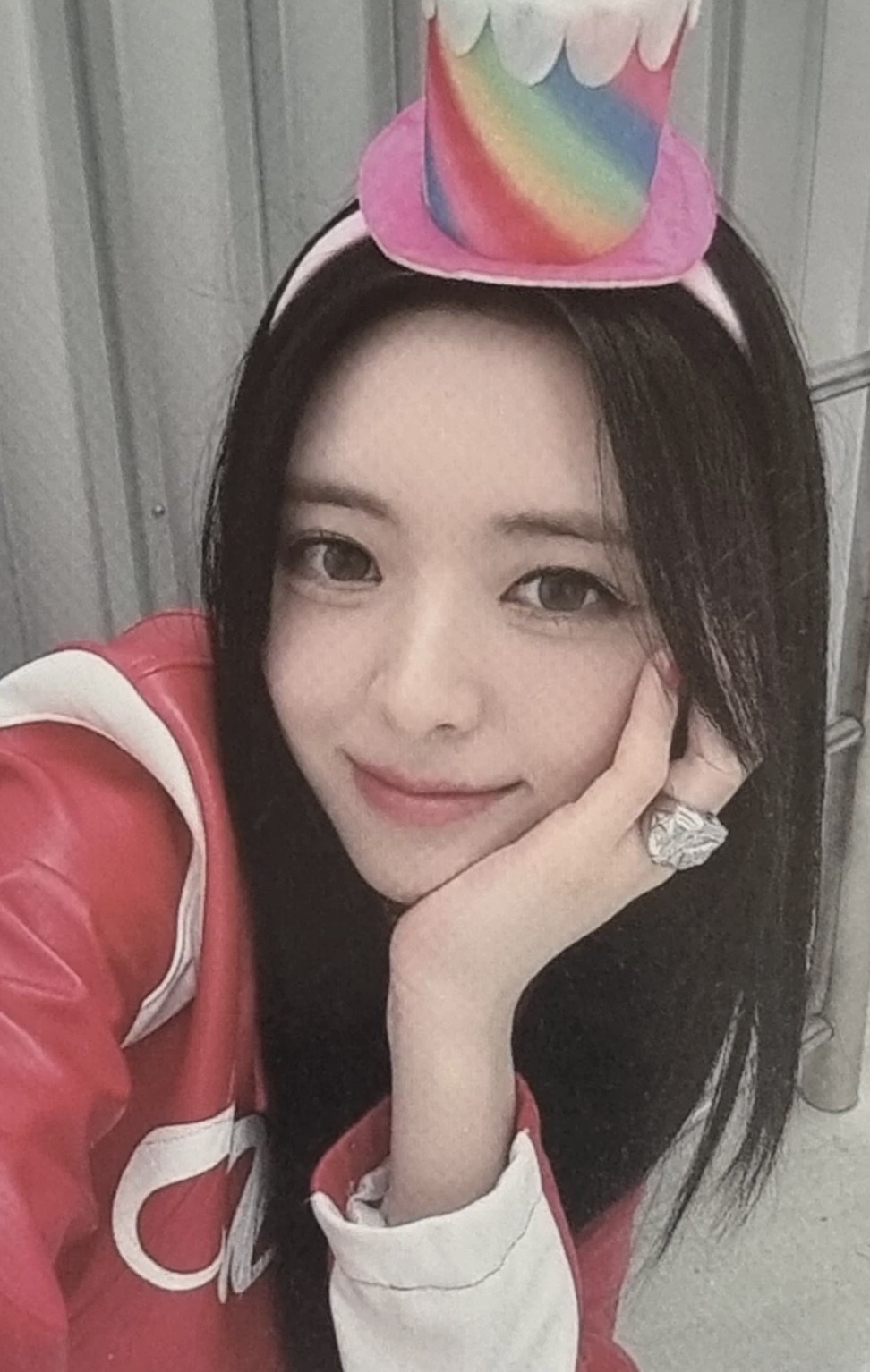 Yuna ITZY photocard from Benefit