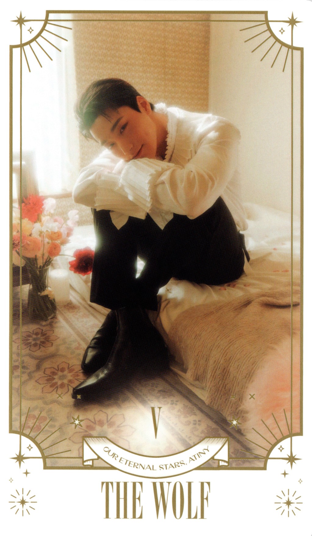 ATINY 4th Membership 'Fairy Tale With ATEEZ' Fortune Card Set