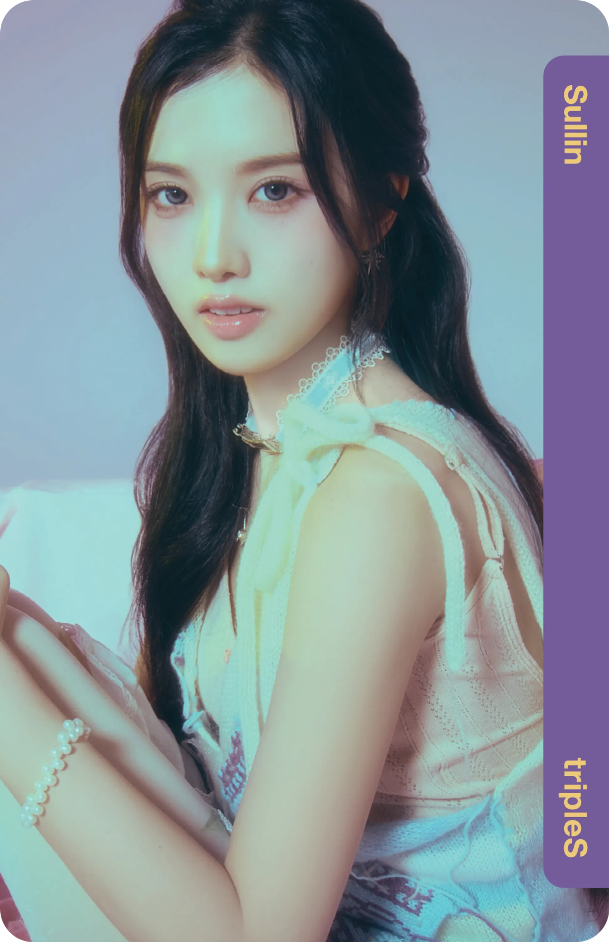 Sullin tripleS photocard from Objekt Benefit