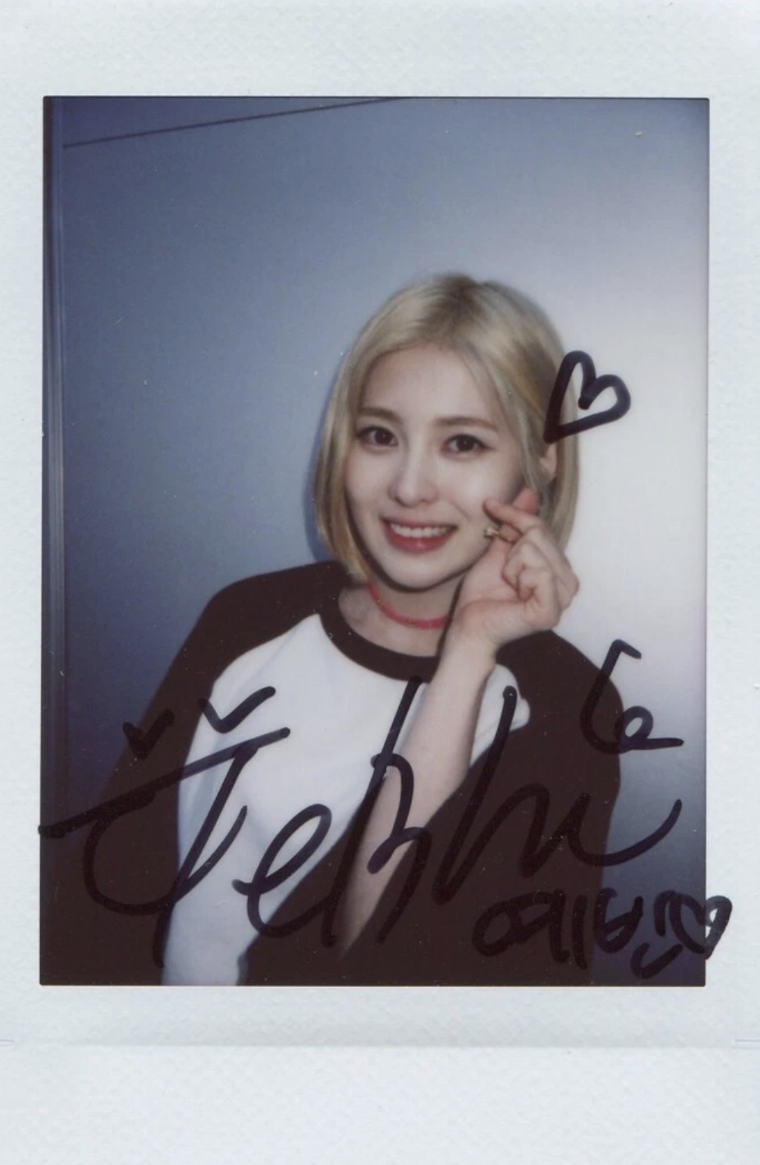 Autographed Polaroid Benefit