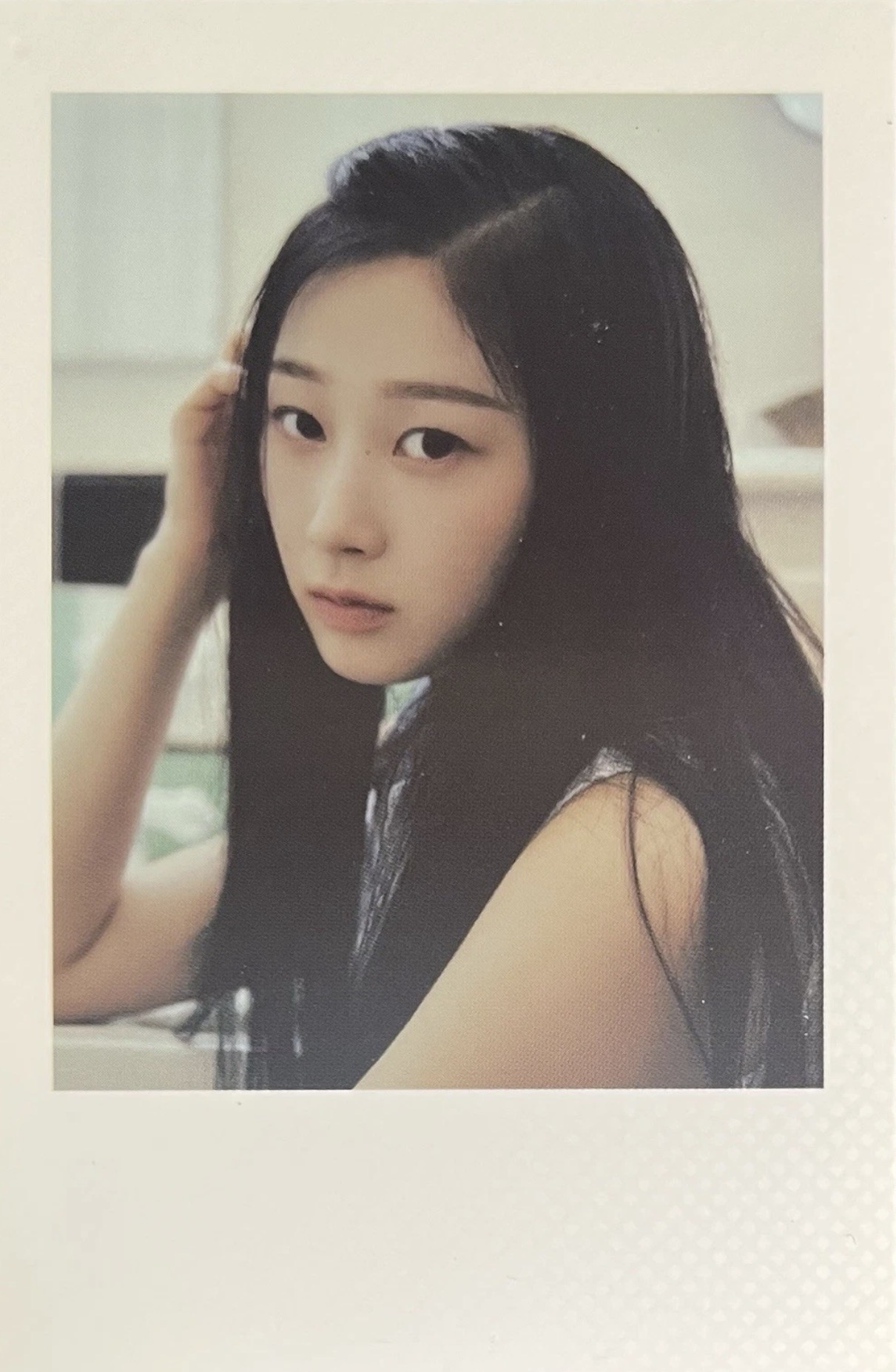 Giselle aespa photocard from Polaroid