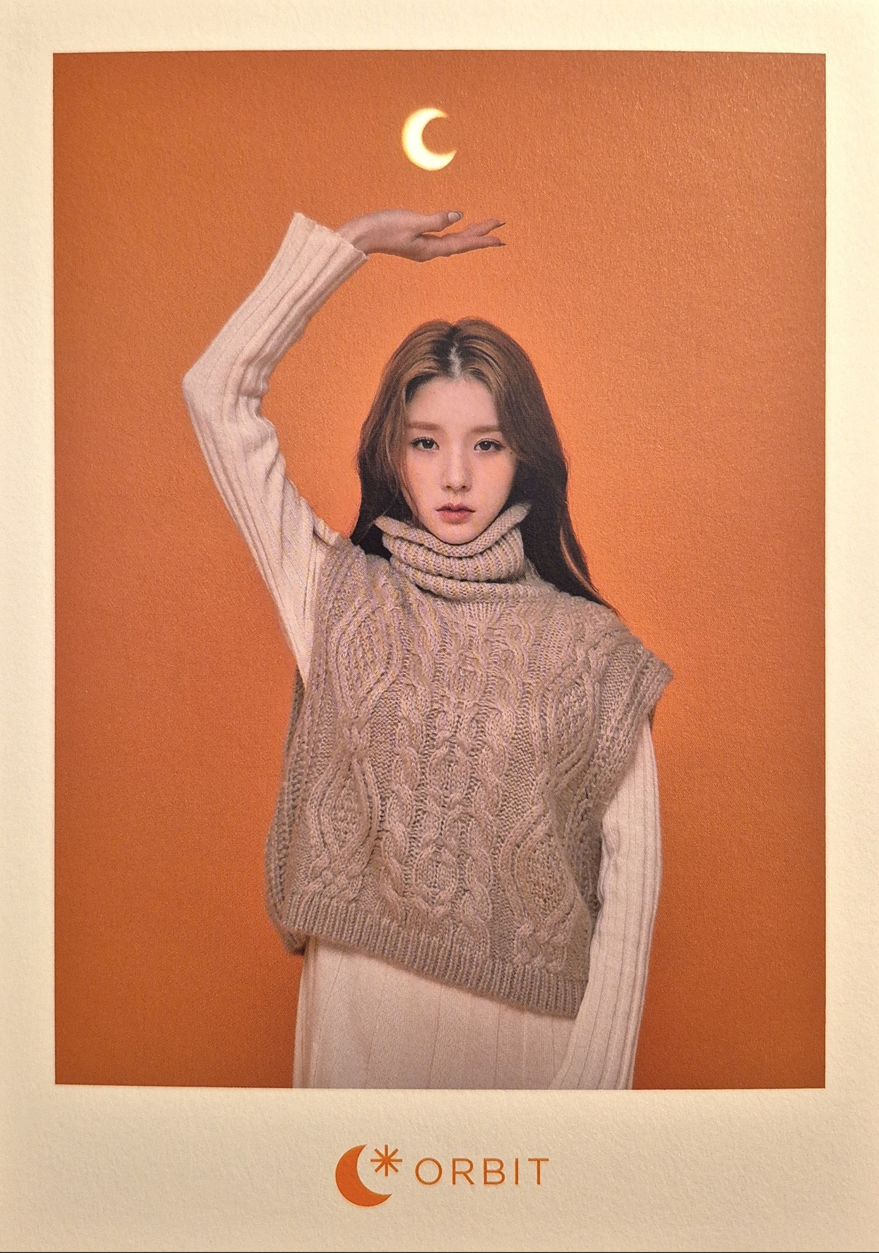 Heejin LOONA photocard from Message Card