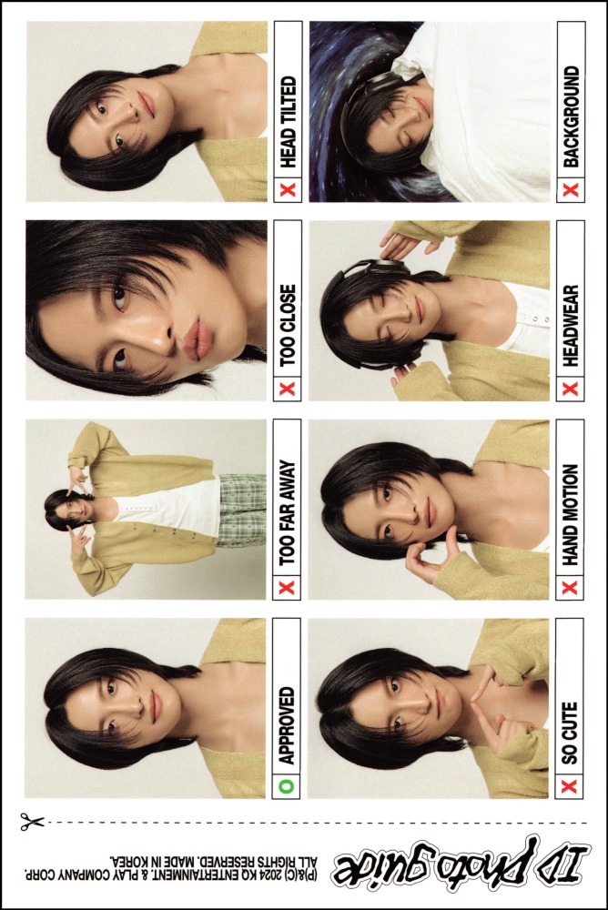 2025 Season's Greetings ID Photo Guide Postcard Set