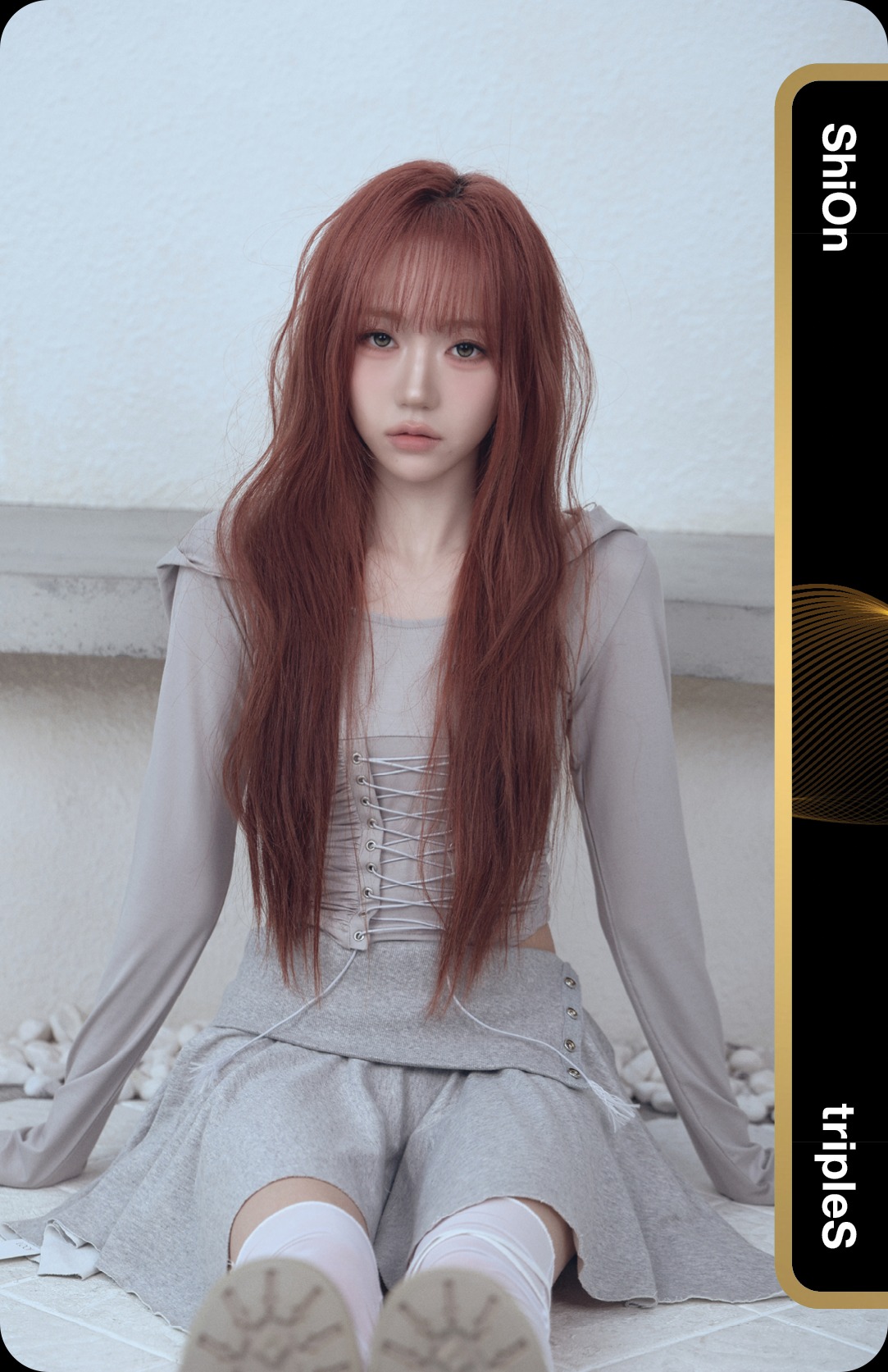 Shion tripleS photocard - LOVE&POP pt.1 Double Class Objekt