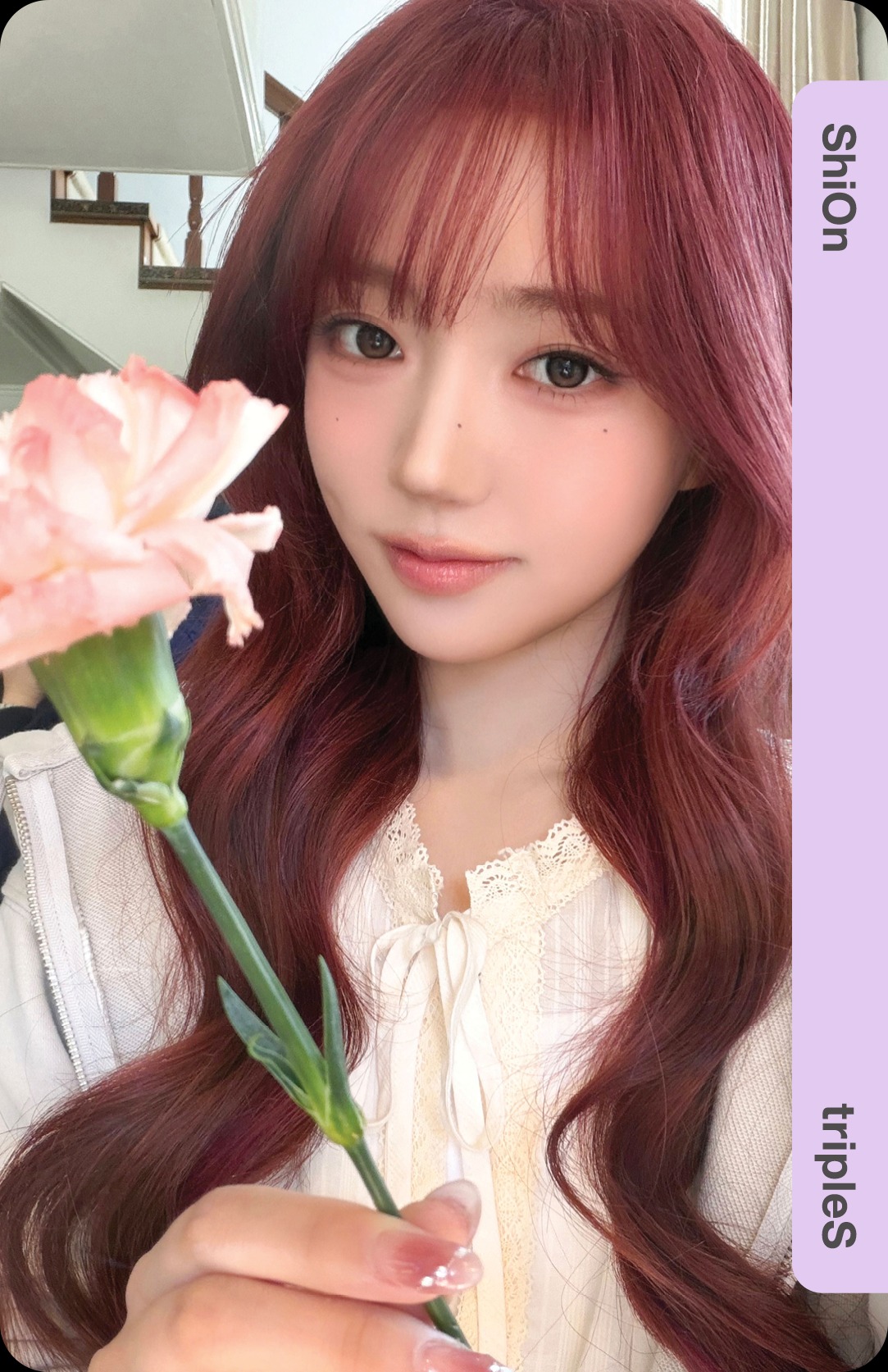Shion tripleS photocard - LOVE&POP pt.1 Double Class Objekt