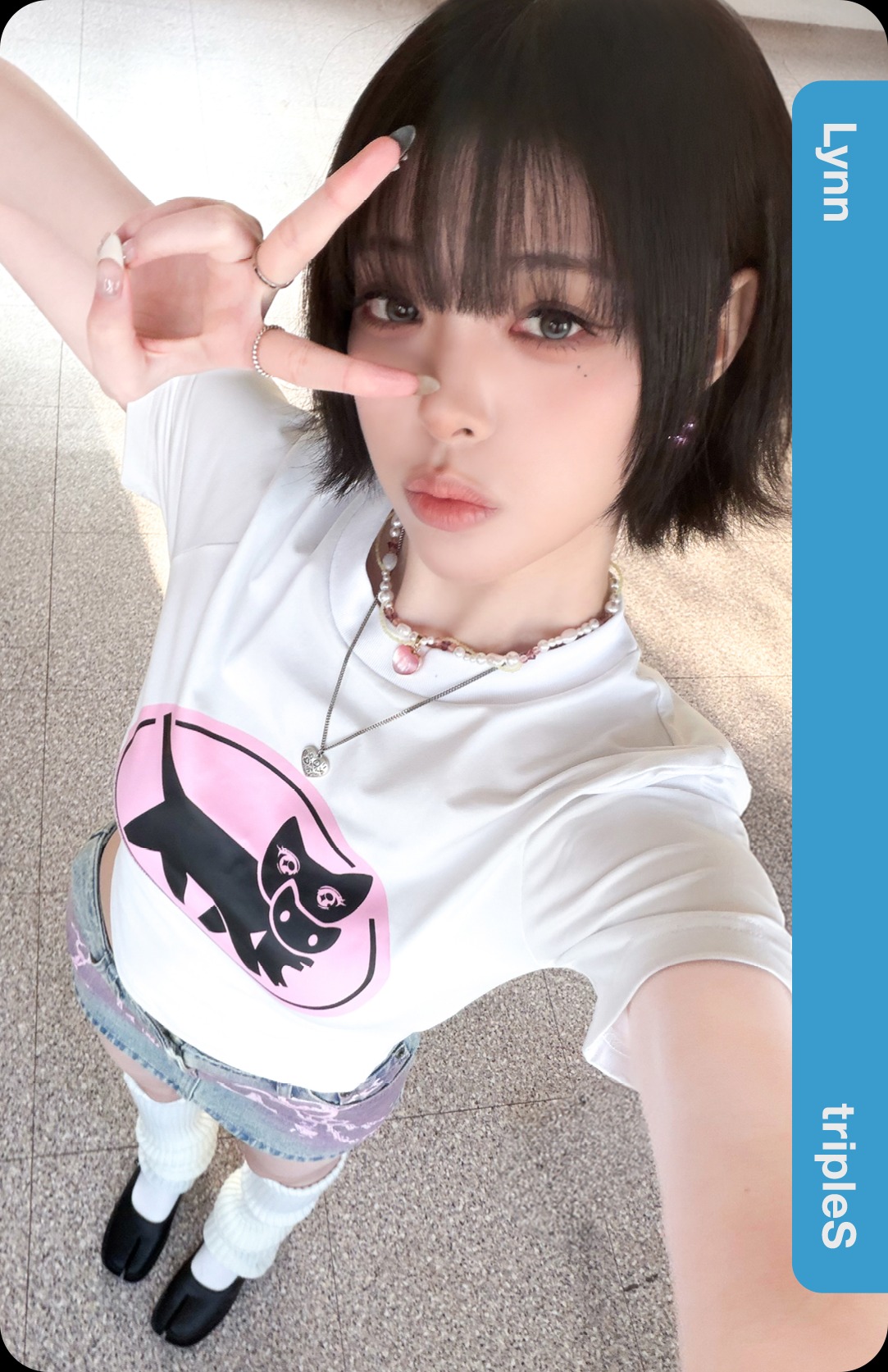 Lynn tripleS photocard from Double Class Objekt