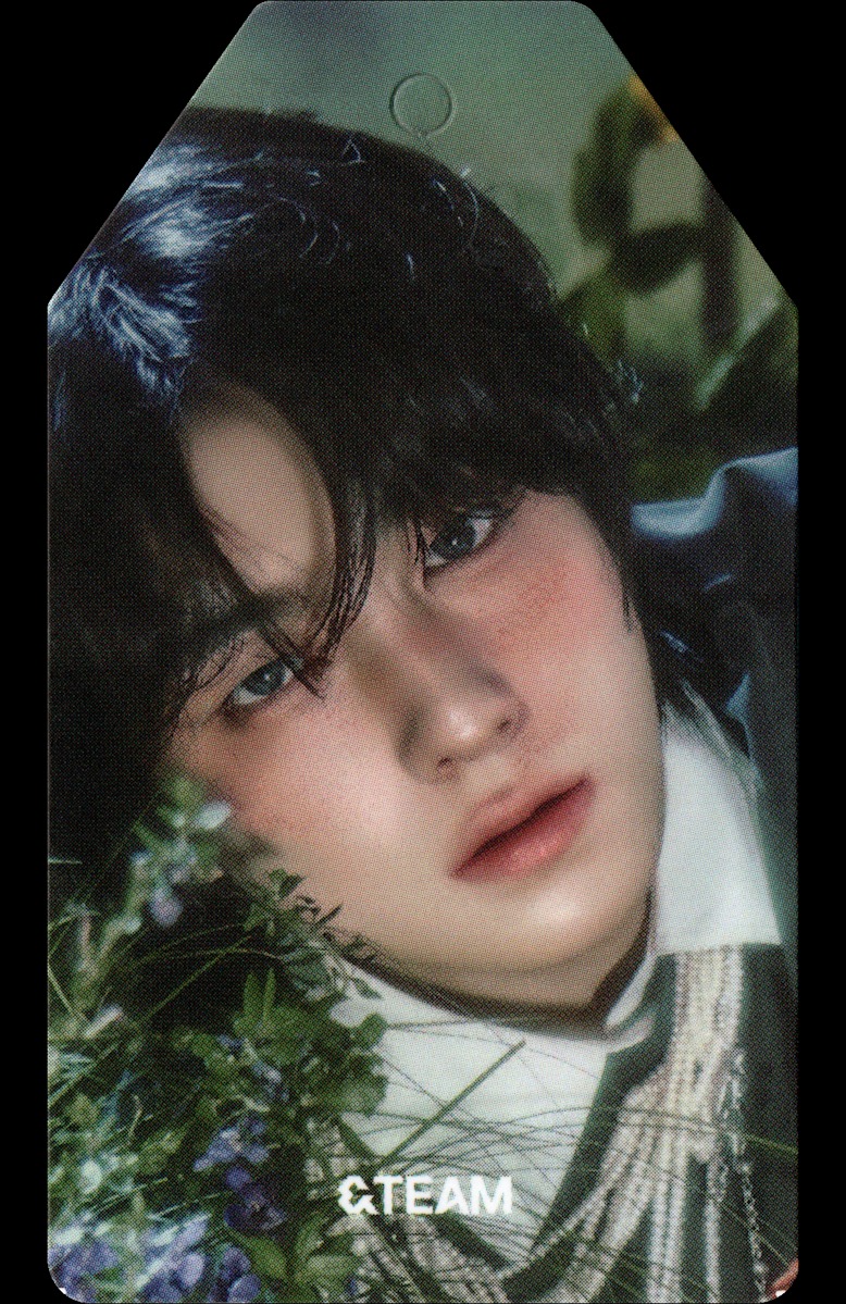 Taki &TEAM photocard from Paper Tag Card