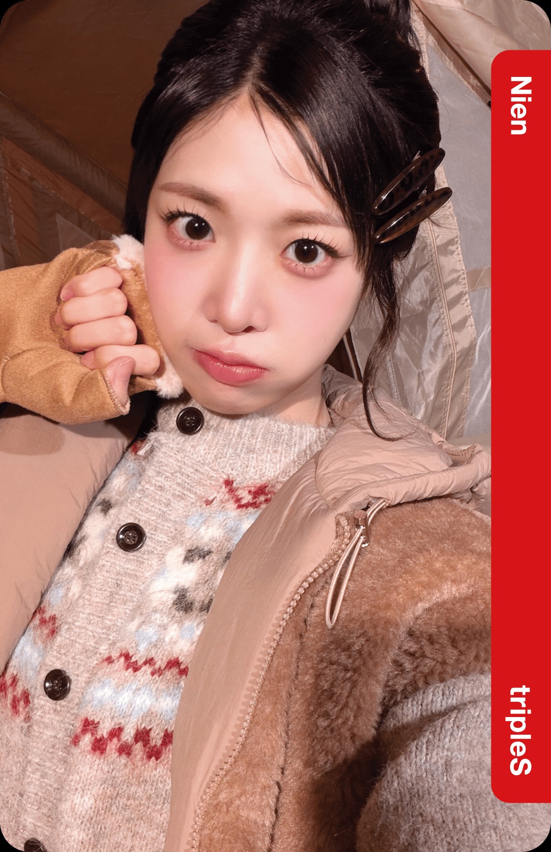Lotte Home Shopping Collab Double Class Objekt - Selfie Version